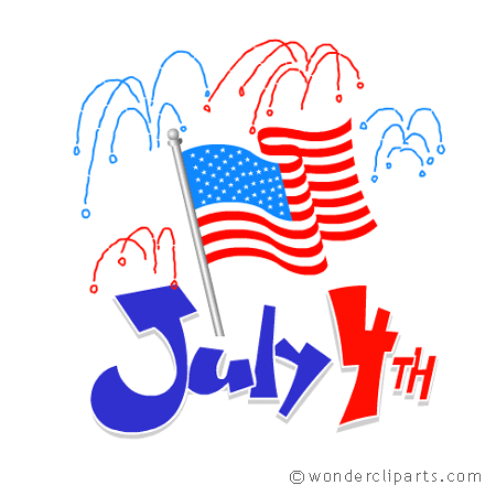 4th Of July Clip Art Borders   Pig     Images