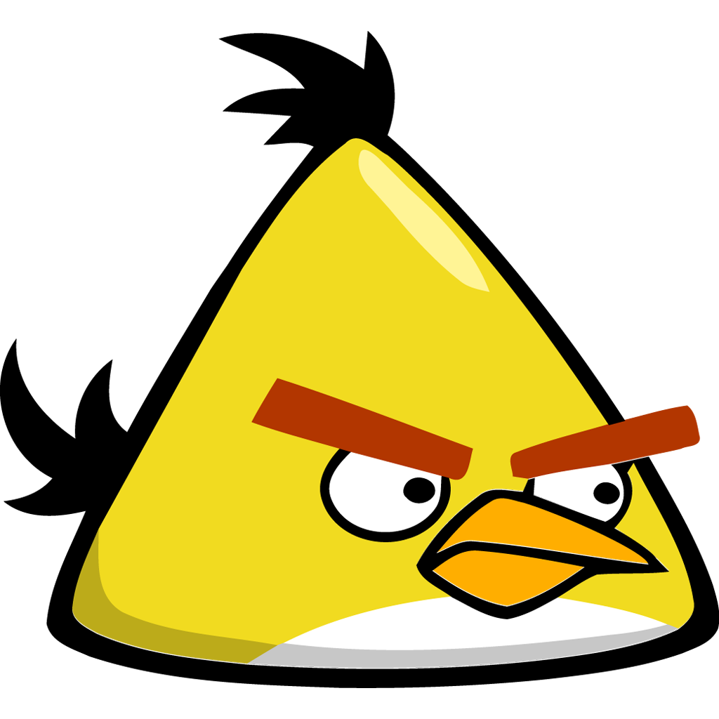 Angry Bird Yellow Icon   Angry Birds Iconset   Femfoyou