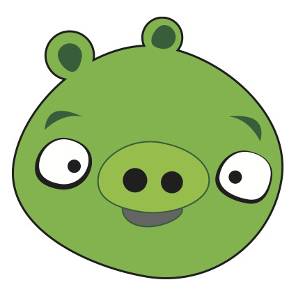 Angry Birds Pig Vector Clip Arts Free Clip Art   Clipartlogo Com