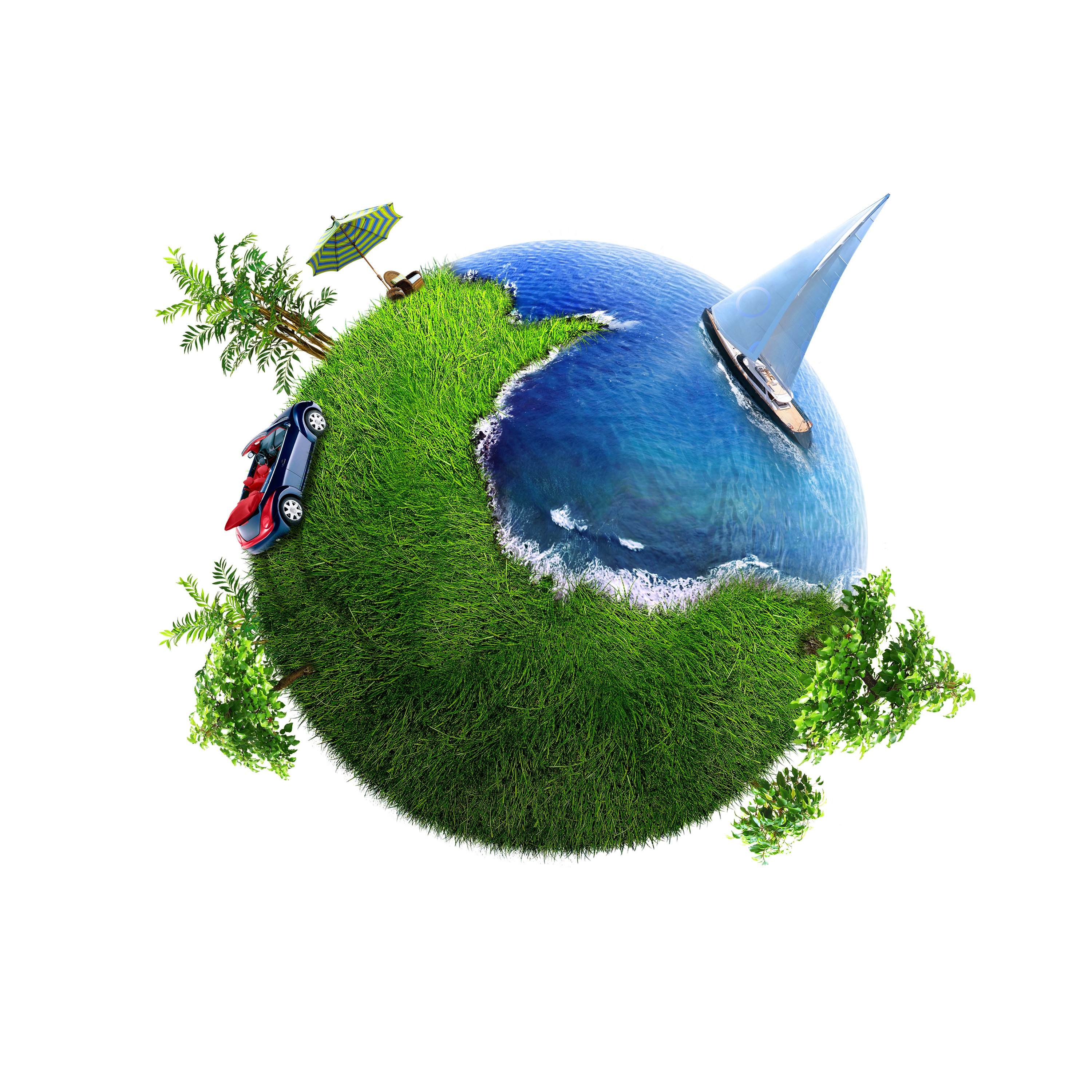 Conceptual Symbol Of A Green Earth Globe Graphics   Graphics   All    