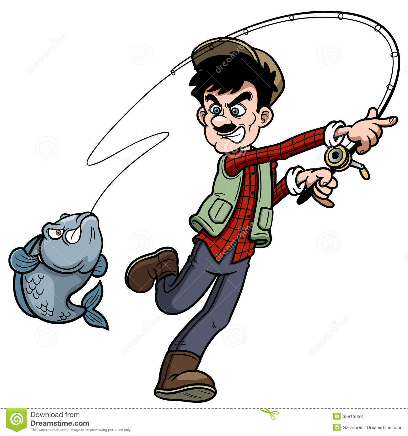 Go Back   Images For   Man Fishing Clipart