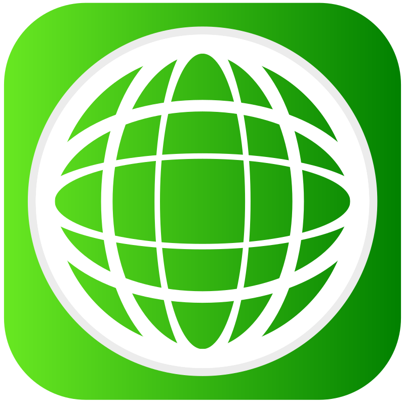 Green Globe By Areksvg   Next Svg In My Icon Pack