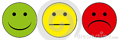 Happy To Unhappy Smileys Stock Illustration   Image  39762115
