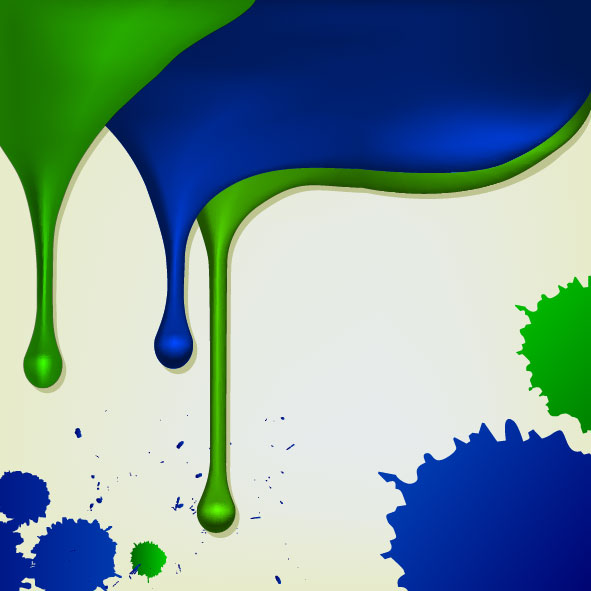     Paint Color Drops Vector Background Art 02 Download Name Set Of Paint