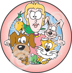 Pet Sitting With No Background Clipart