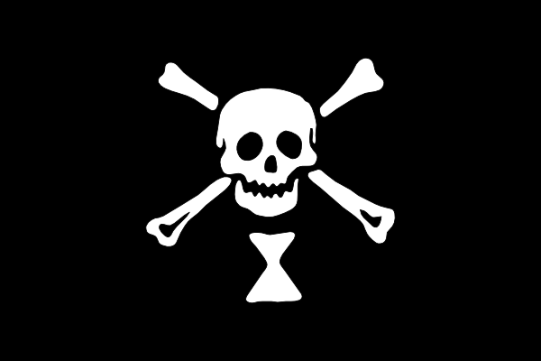 Pirate Flag Clip Art At Clker Com   Vector Clip Art Online Royalty    