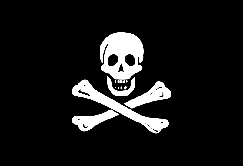 Pirate Flag Clip Art   Pirate Flag Crafts