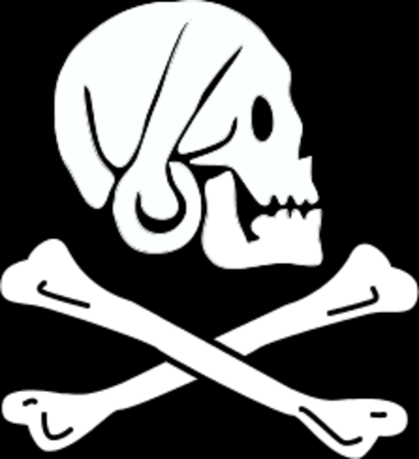 Pirate Flag Henry Every   Vector Clip Art