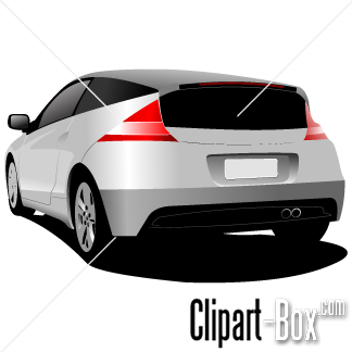 Related Modern Car   Back View Cliparts