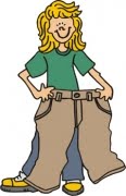 Weight Loss Clipart Pants