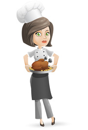 Woman Chef Woman Chef Vector Character