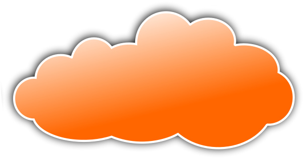 Wpclipart Com Weather Clouds Color Clouds Color Cloud Orange Png Html