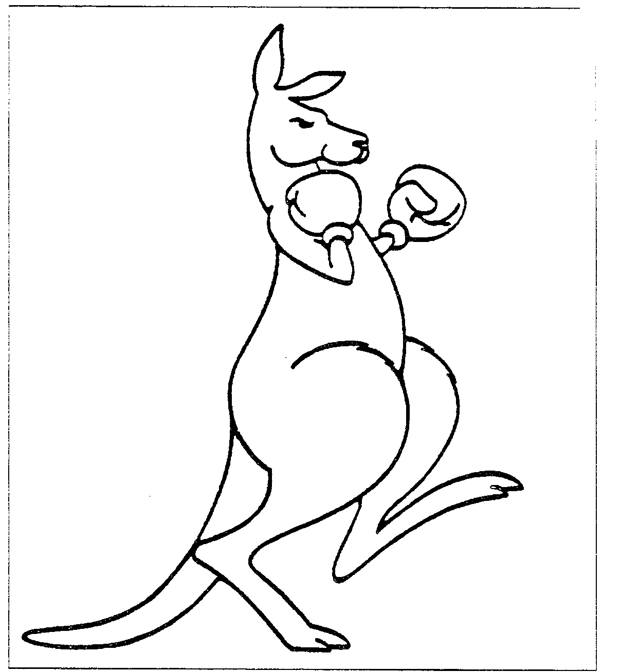 27 Kangaroo Drawing Free Cliparts That You Can Download To You