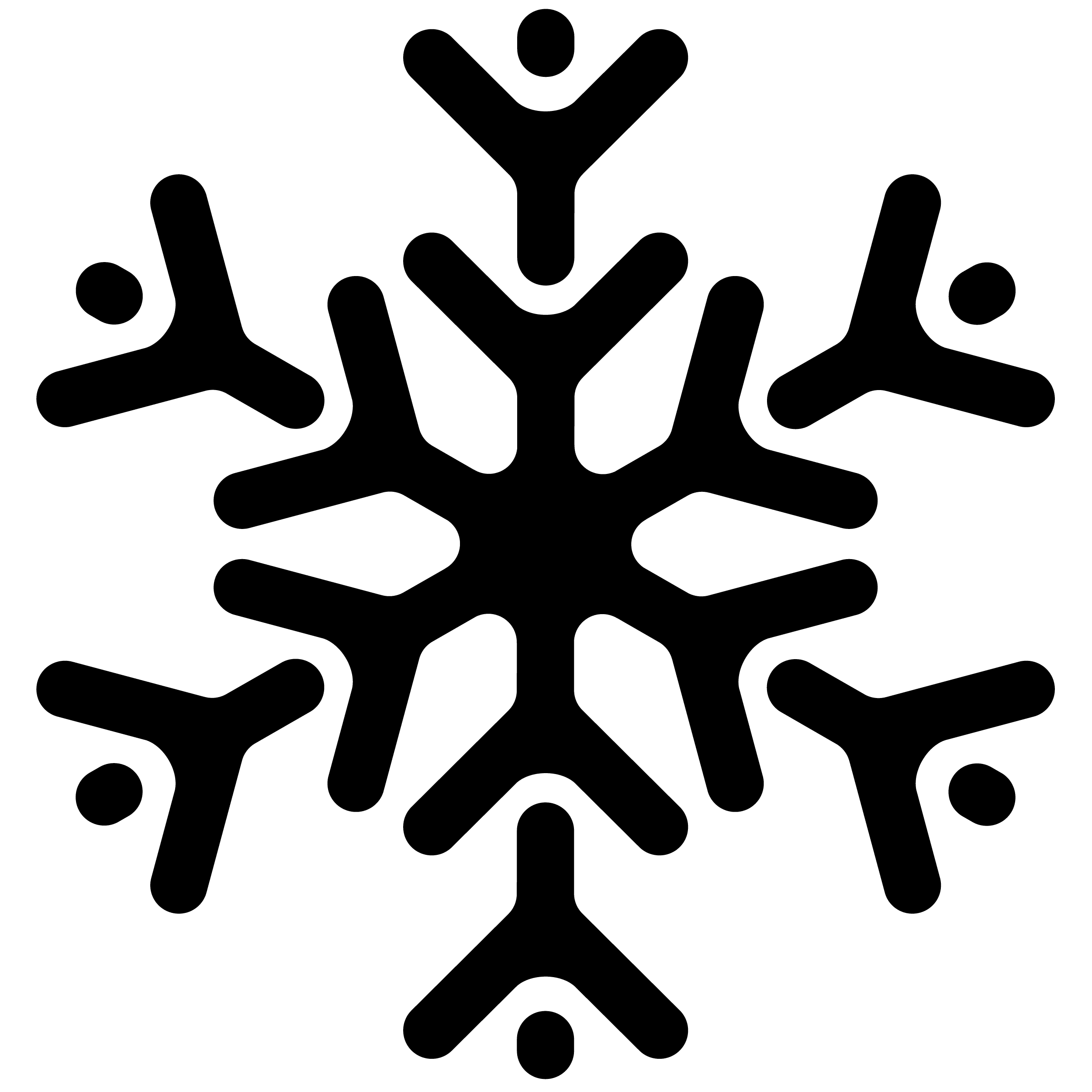 52 Snowflakes Vectors Silhouette And Photoshop Brushes For