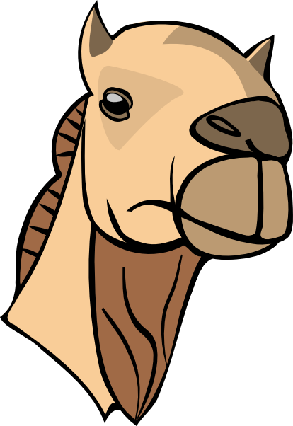 Camel Head Clip Art   Animal   Download Vector Clip Art Online