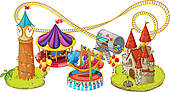 Carnival Game Clip Art Royalty Free  496 Carnival Game Clipart Vector