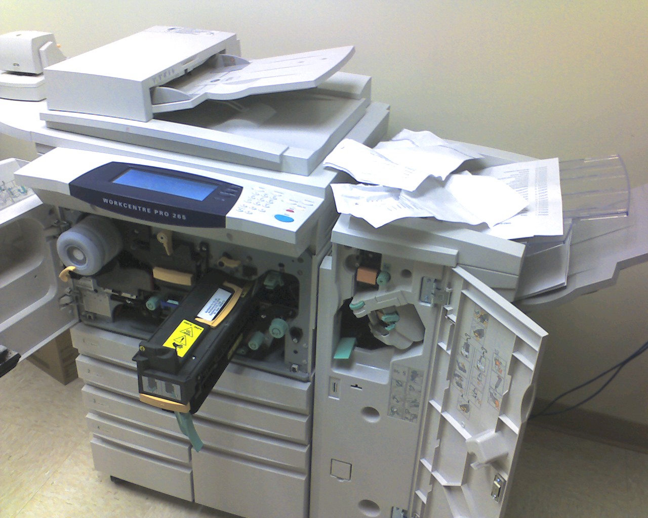 Copy Machine Broken Copier Printer Jam