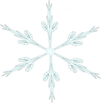 Download Snowflake 6 Clip Art Vector For Free