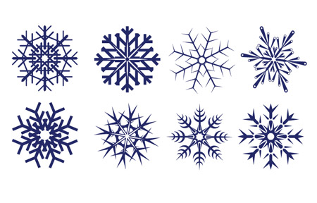 Free Snowflake Vectors For Your Winter Designs