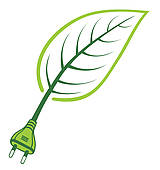 Green Power   Renewable Energy   Clipart Graphic