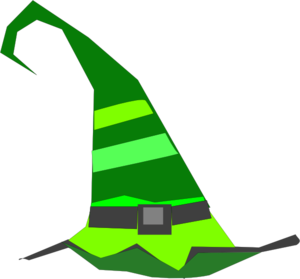 Green Witch Hat Clip Art
