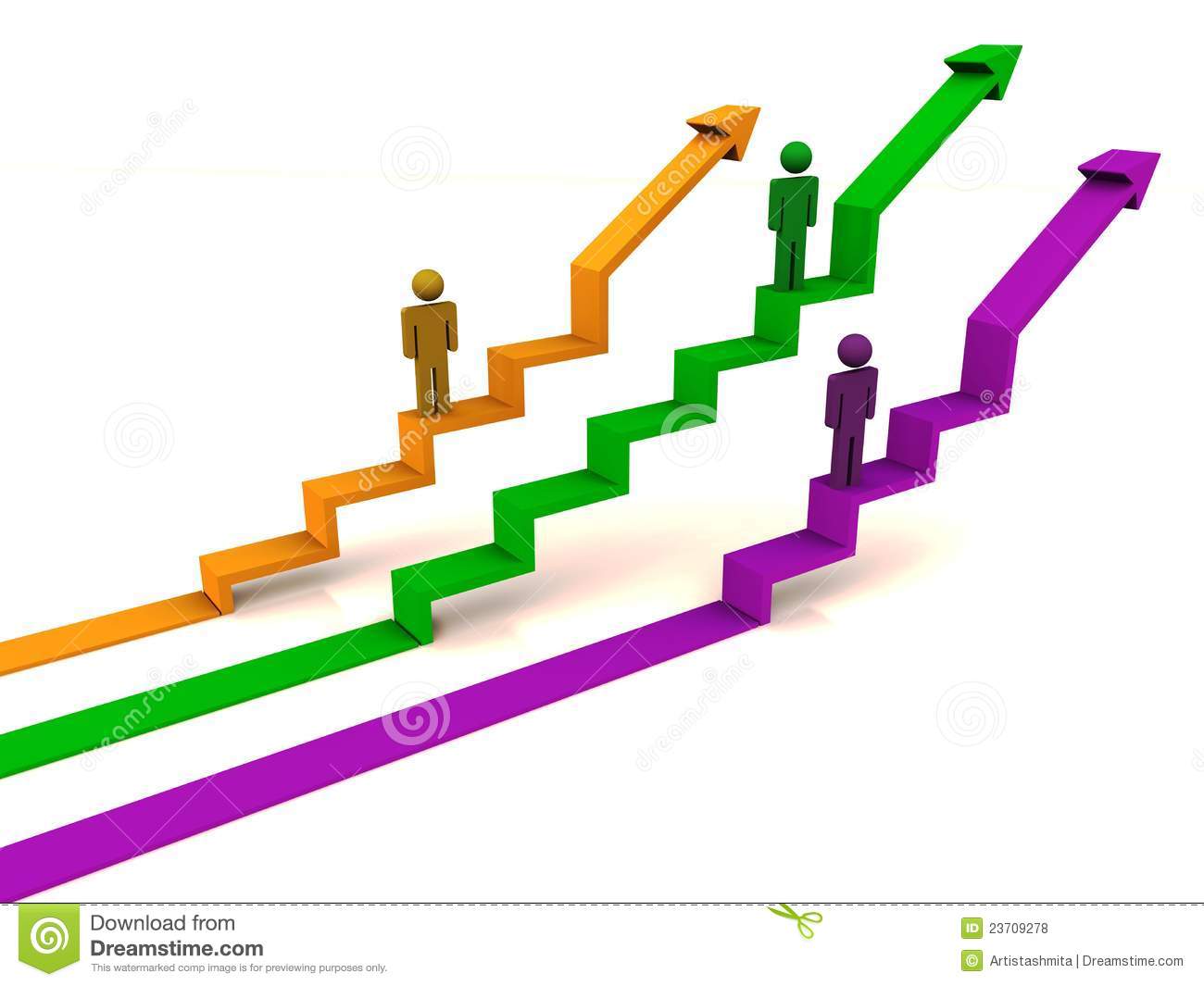 Human Growth And Development Clipart Rising Graph
