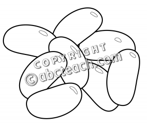 Jelly Beans Clip Art Black And White Images   Pictures   Becuo