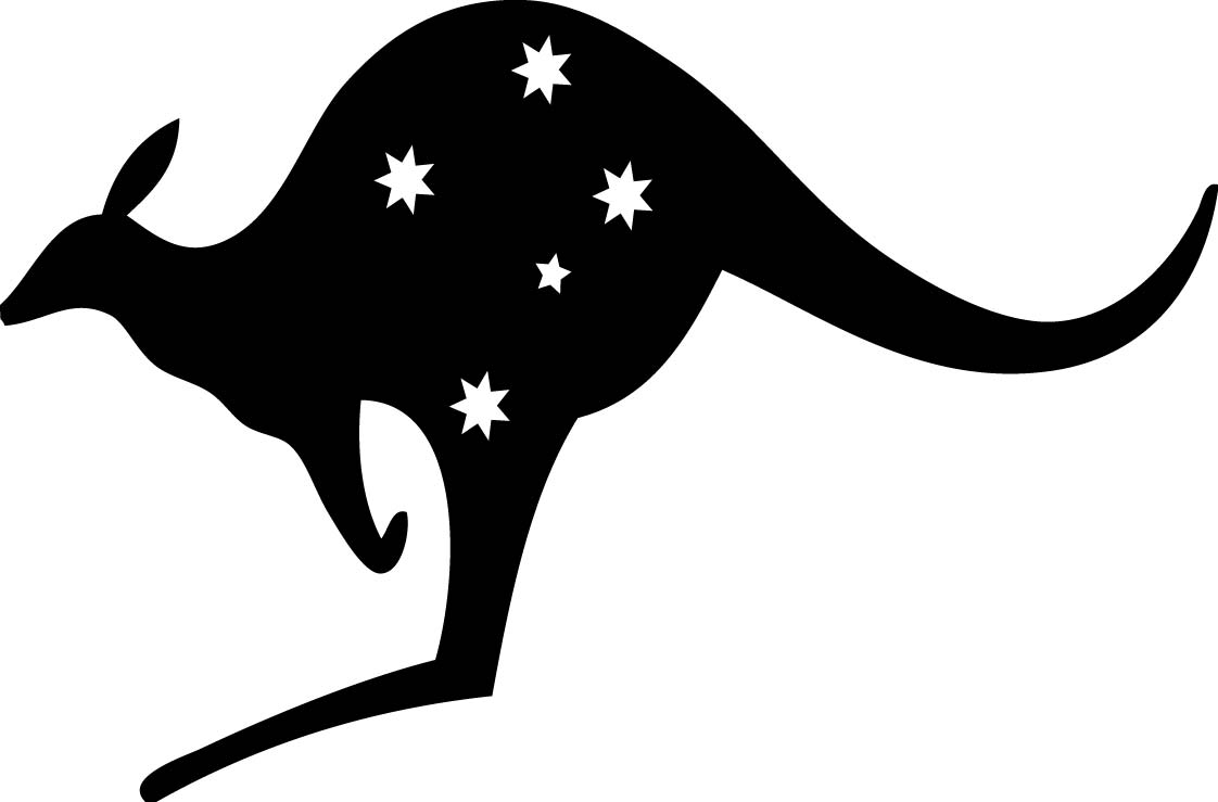 Kangaroo Outline