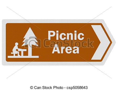 Picnic Area Sign    Csp5058643   Search Clipart Illustration And Eps