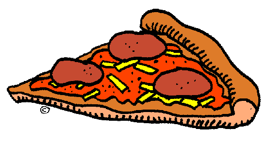 Pizza Slice  In Color    Clip Art Gallery