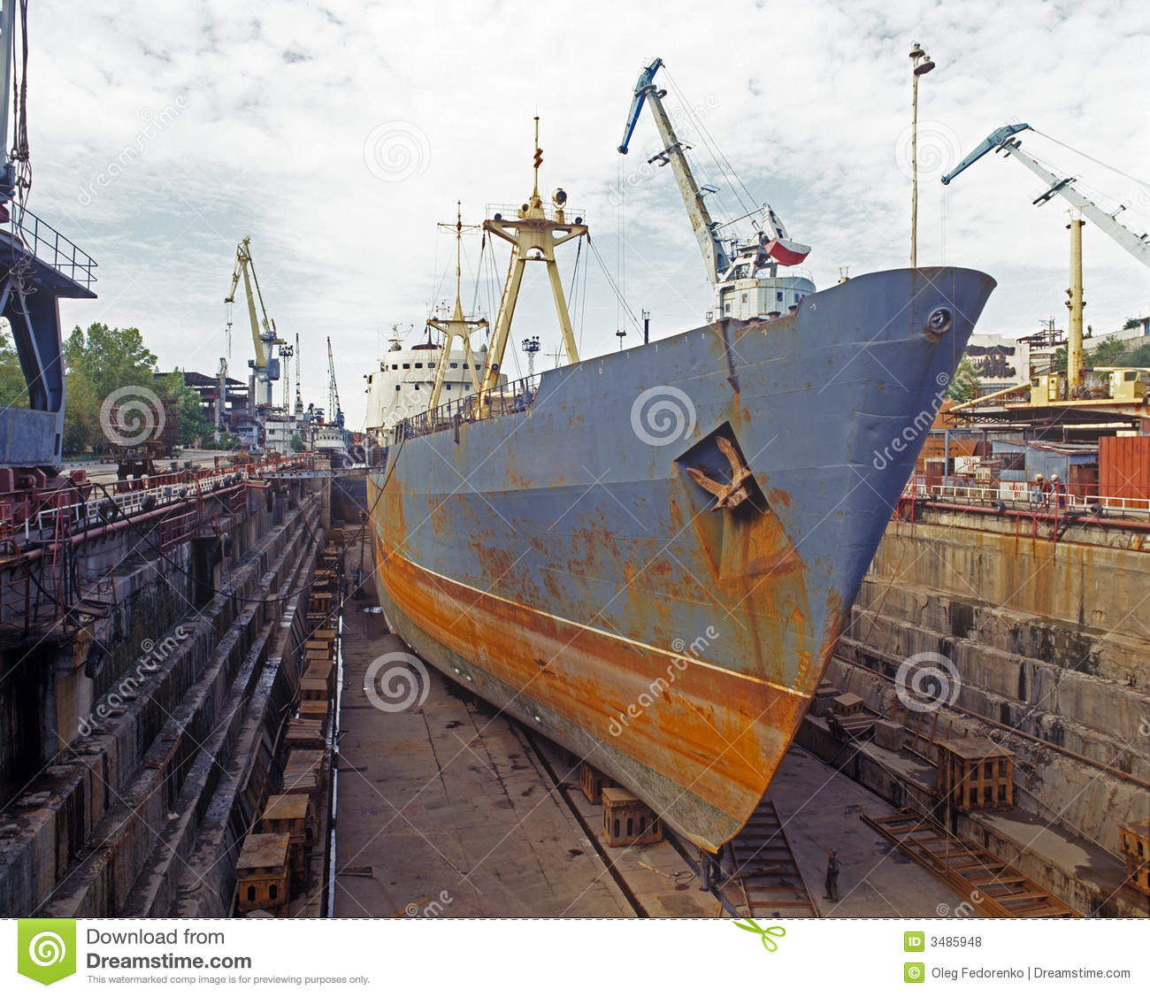 Royalty Free Stock Photos  Shipbuilding Ship Repair