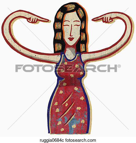 Stock Illustration   Pointing To Oneself  Fotosearch   Search Clipart