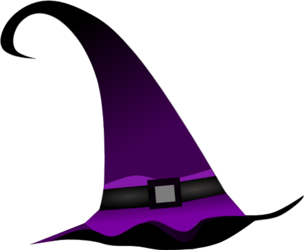 Witch Hat Magic   Vector Clip Art