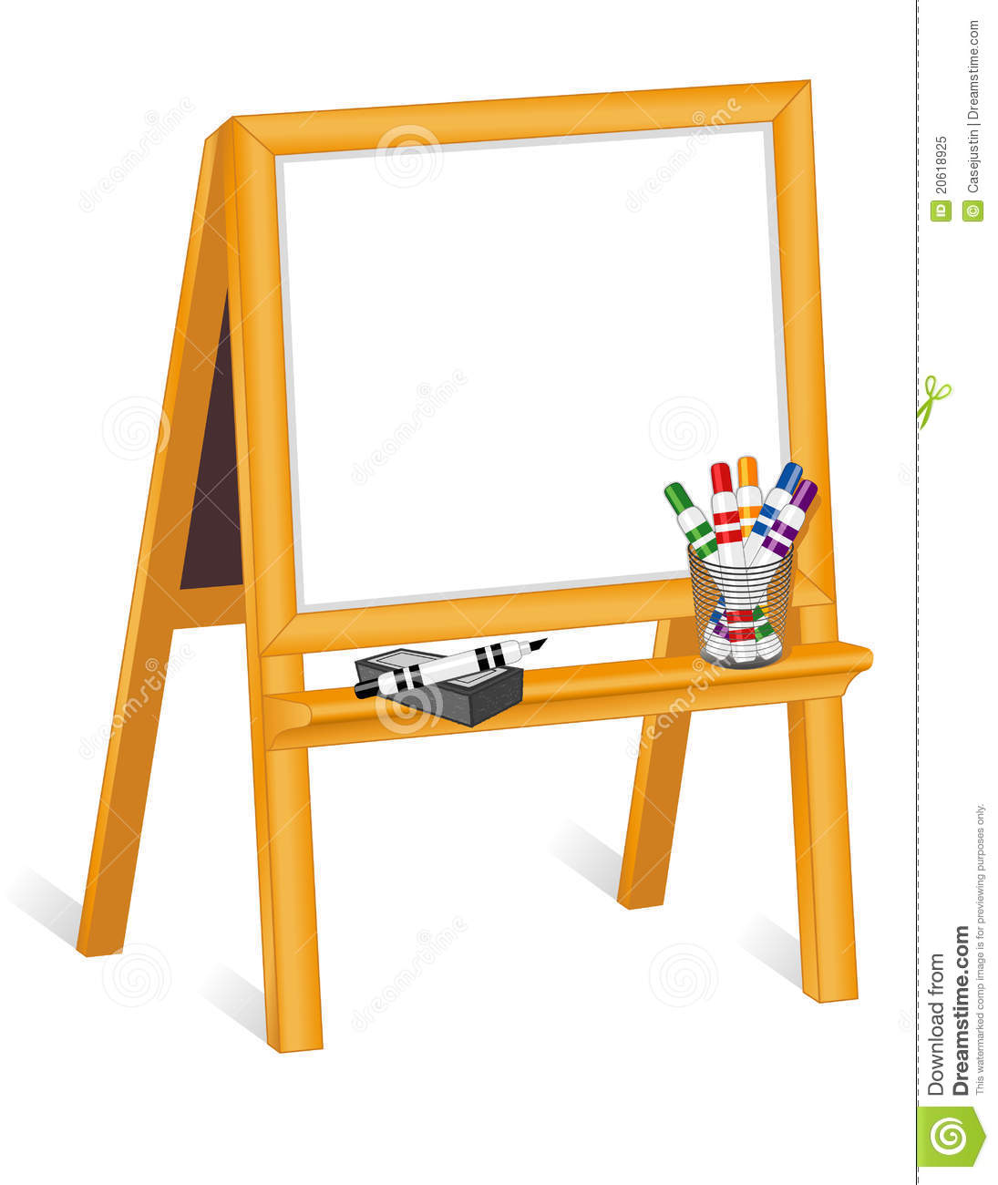 30 Easel Cliparts