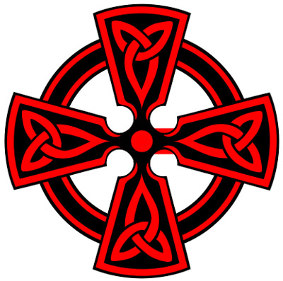 Celtic Cross Clipart Piece With The Classic Moon High Cross Design