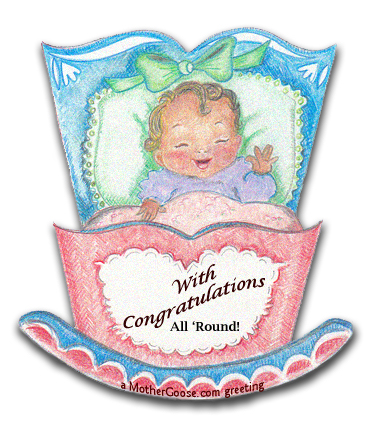 Congratulations Baby Clipart Congratulations New Baby  Greeting Clip