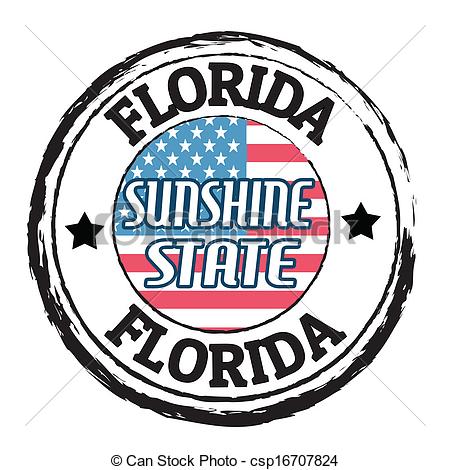 Florida Sunshine State Stamp   Csp16707824