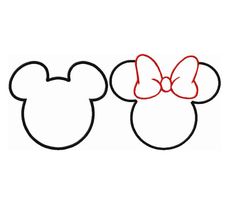 Free Mickey Mouse Applique Pattern   Free Applique Patterns