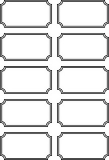 Free Printable Ticket Template   Clipart Best