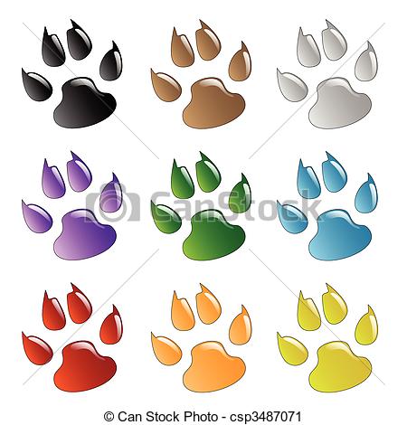 Go Back   Gallery For   Paw Print Border For Microsoft Word