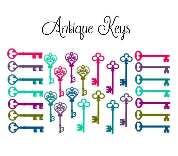 Keys    Key Clipart    Christian    Lock And Key    Antique Clipart