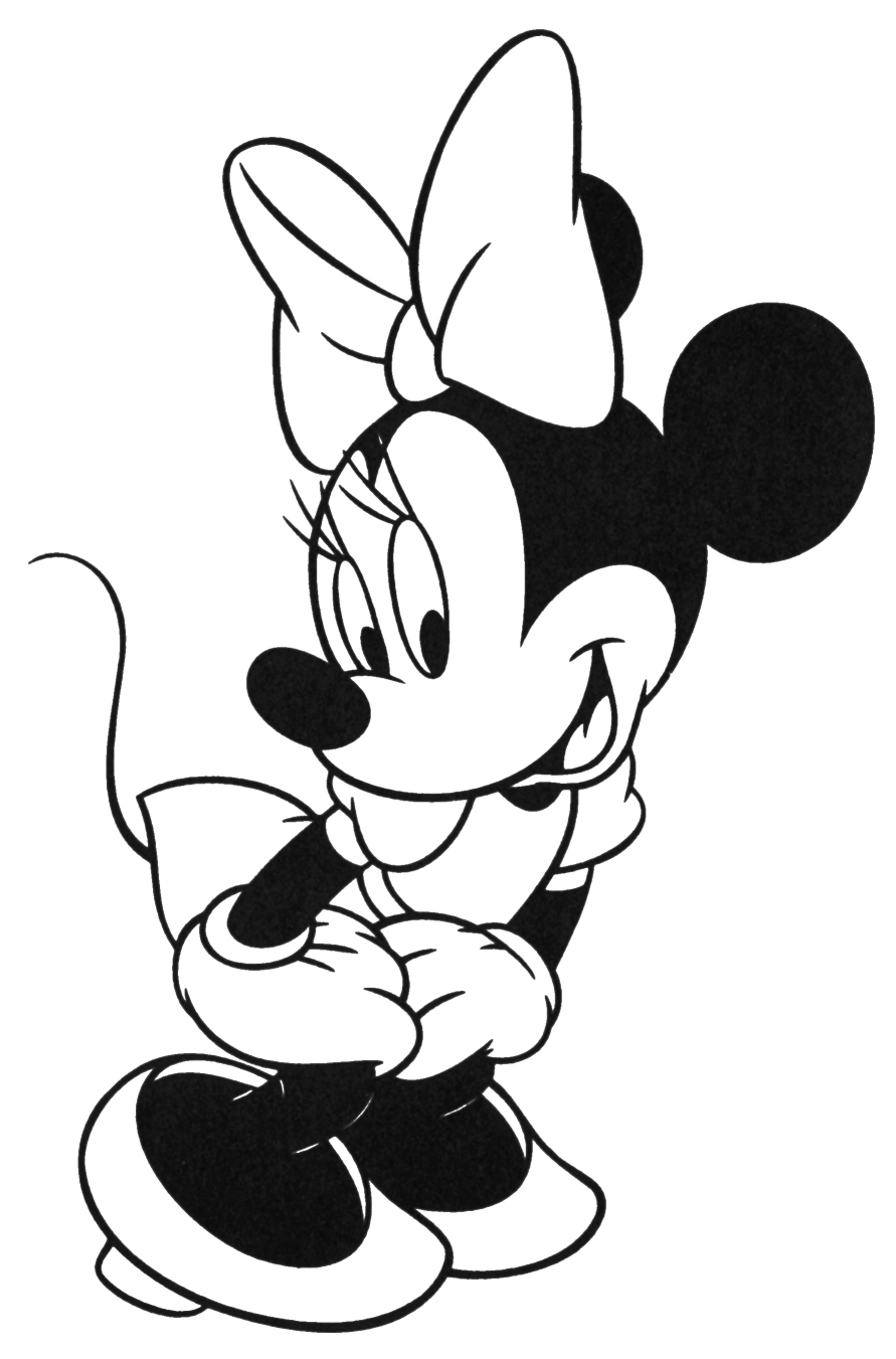 Minnie Mouse Coloring Pages Minnie Mouse Coloring Pages 2