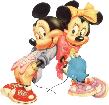 Minnie Mouse Disfrazados En Halloween Imprimir Mickey Y Minnie Mouse