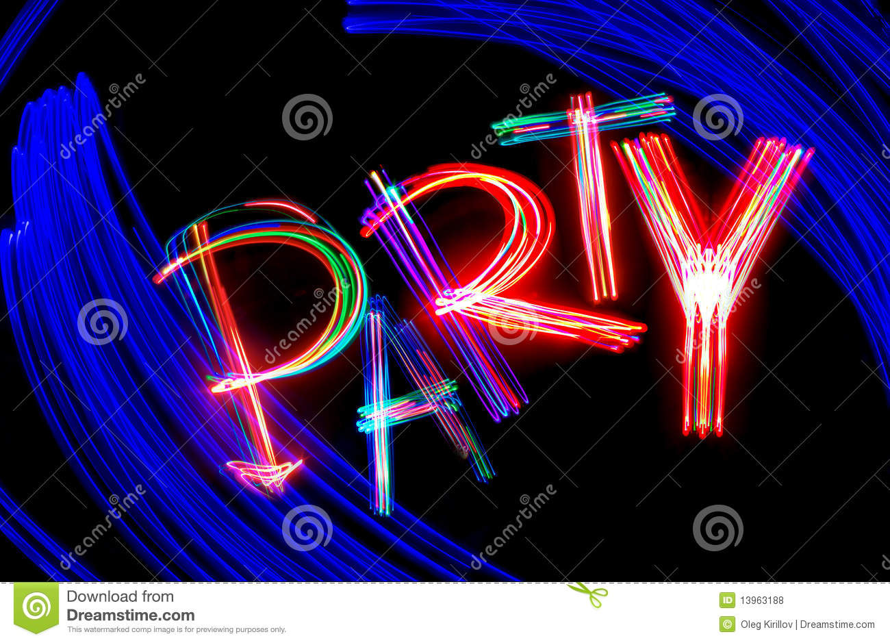 Neon Party Royalty Free Stock Photos   Image  13963188