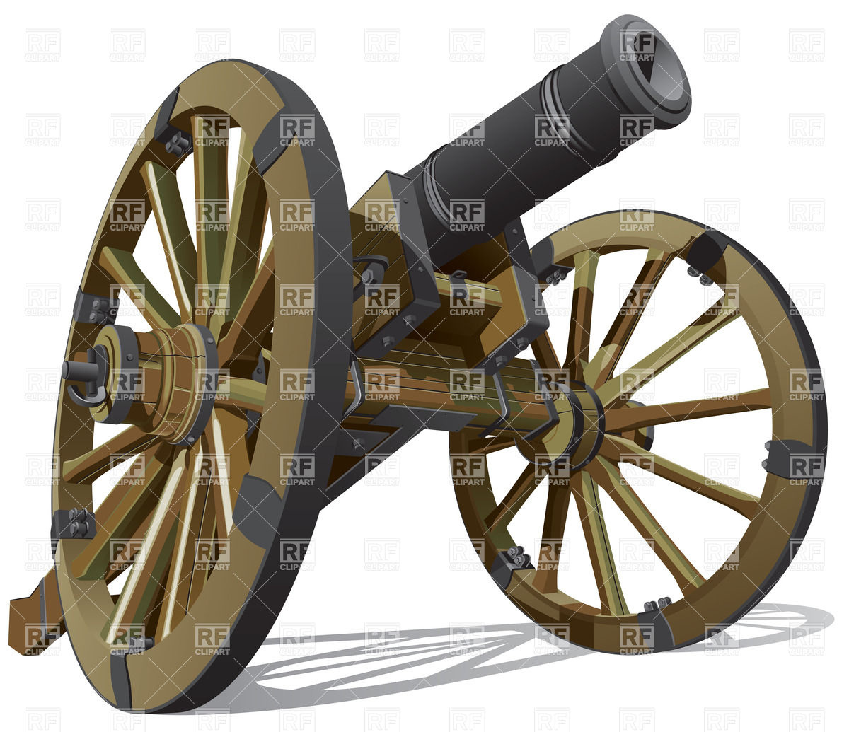 Vintage Field Gun   Cannon Of Times Of American Civil War Download
