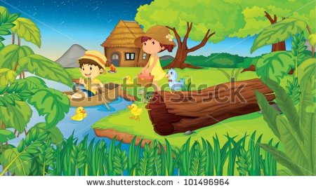 Camping In The Woods Clipart Camping In The Woods