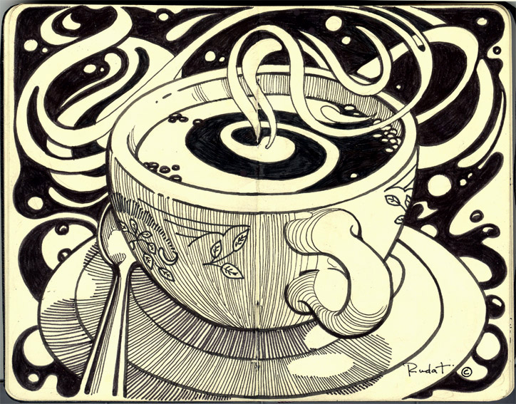 Coffee Art By Rudat On Deviantart