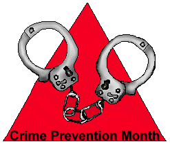 Crime Prevention Month Clip Art   Crime Prevention Month