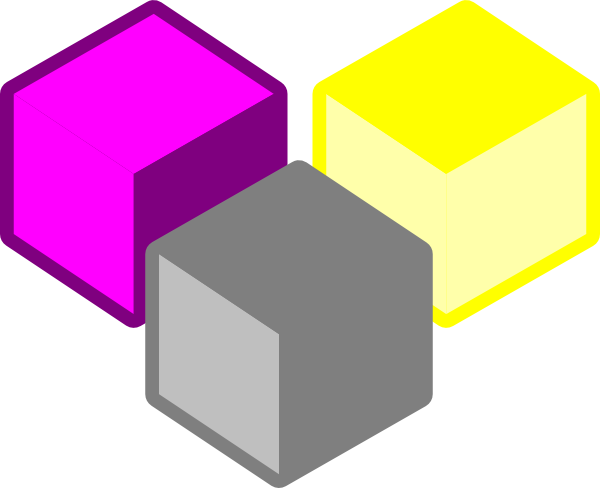 Cubes Clip Art At Clker Com   Vector Clip Art Online Royalty Free    