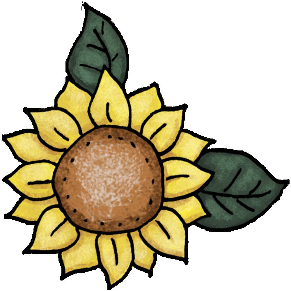 Displaying 20  Images For   Sunflower Garden Clipart